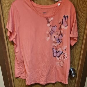 Sonoma Pink Relaxed Short Sleeve T-Shirt